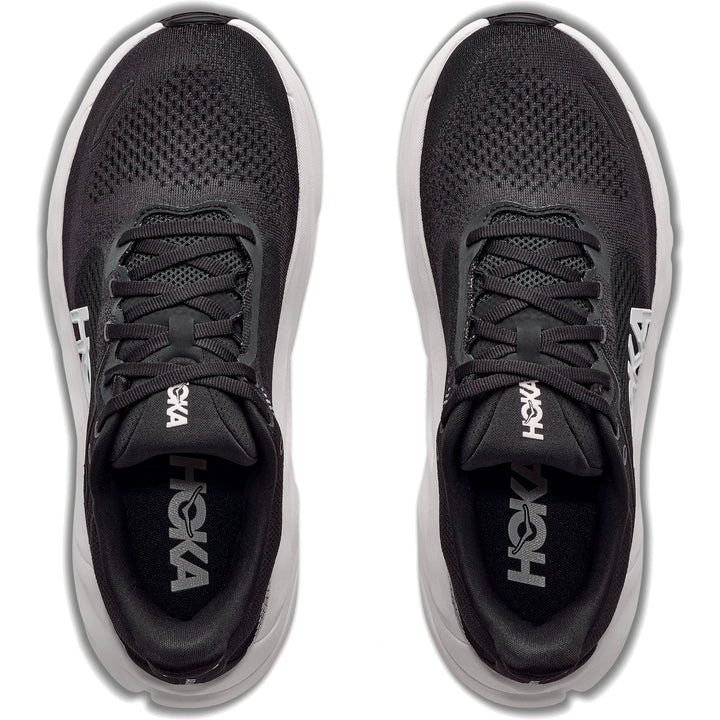 Top-down view of a pair of HOKA Men&