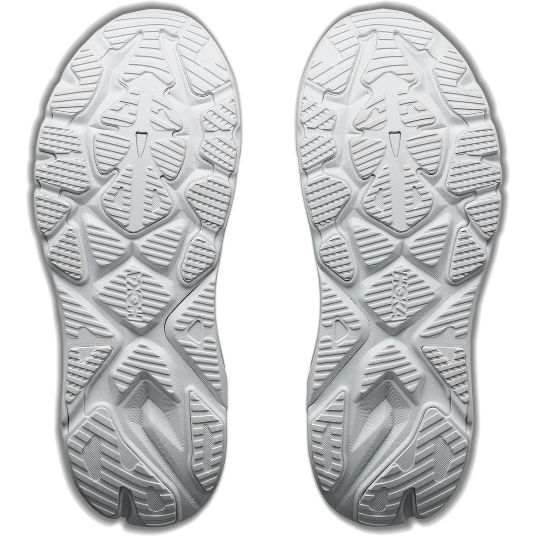 Outsoles of a pair of HOKA Men&