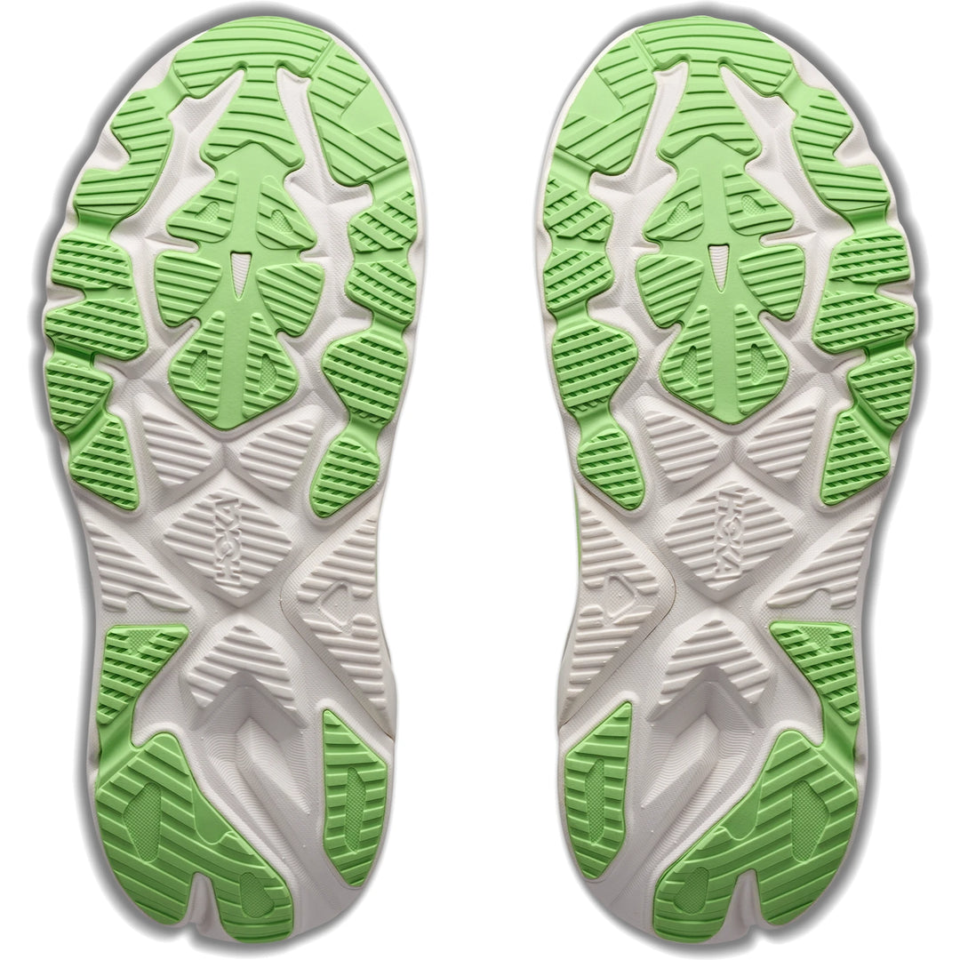 Outsoles of a pair of HOKA Men&