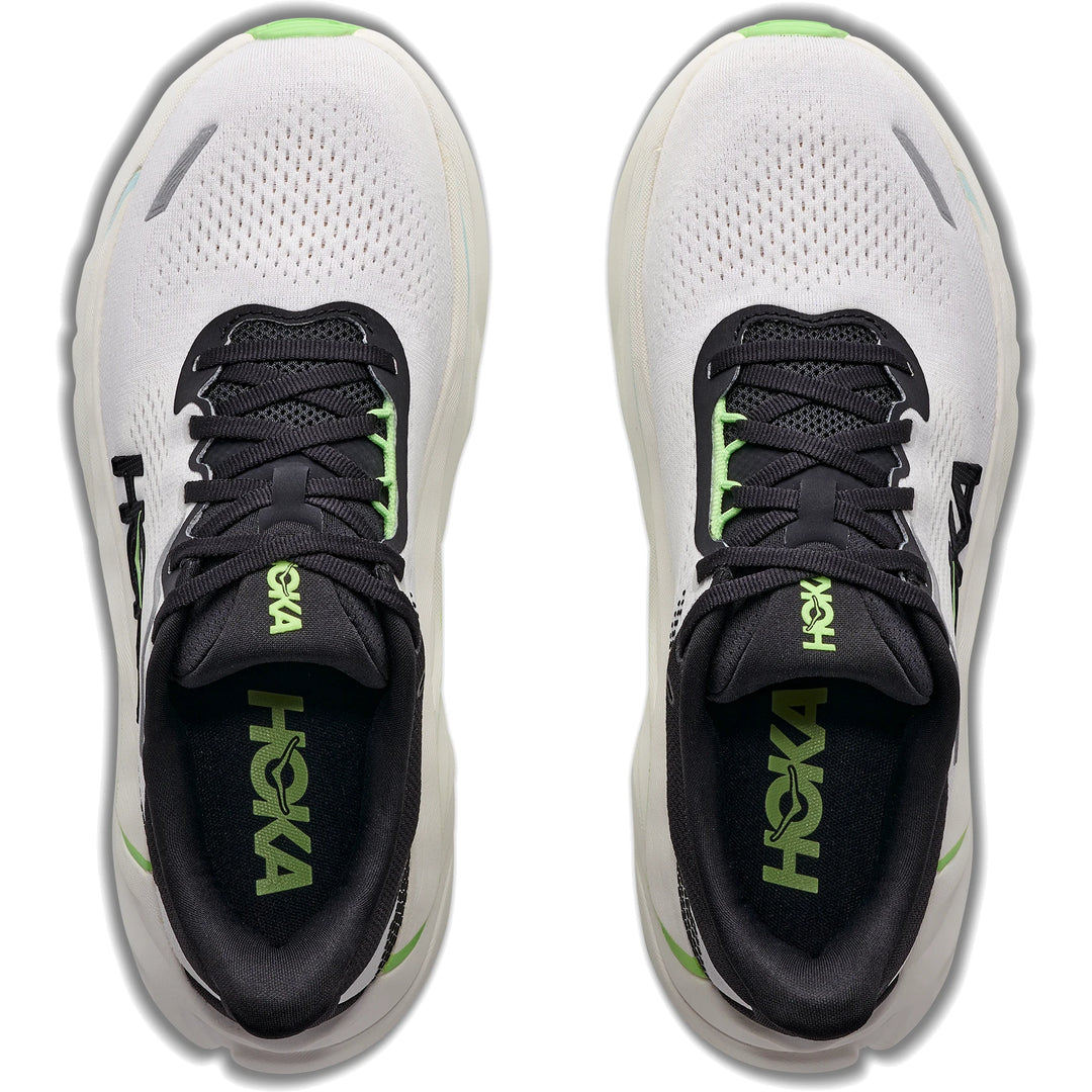 Top-down view of a pair of HOKA Men&