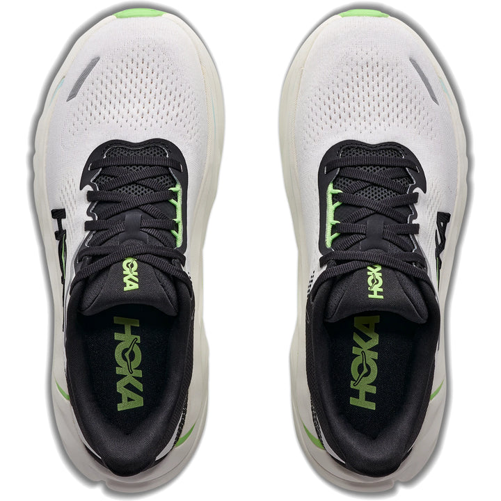Top-down view of a pair of HOKA Men&