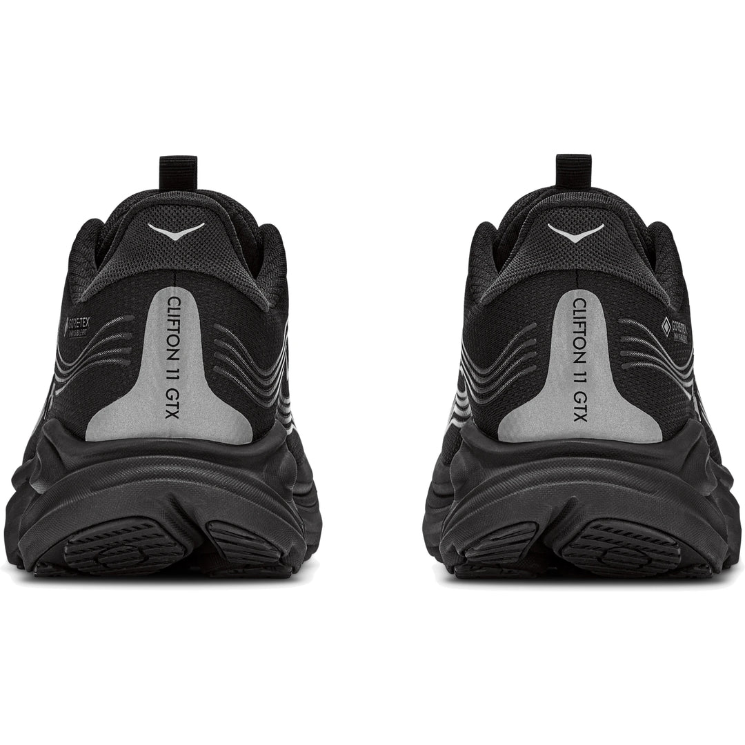 Rear view of a pair of HOKA Men&