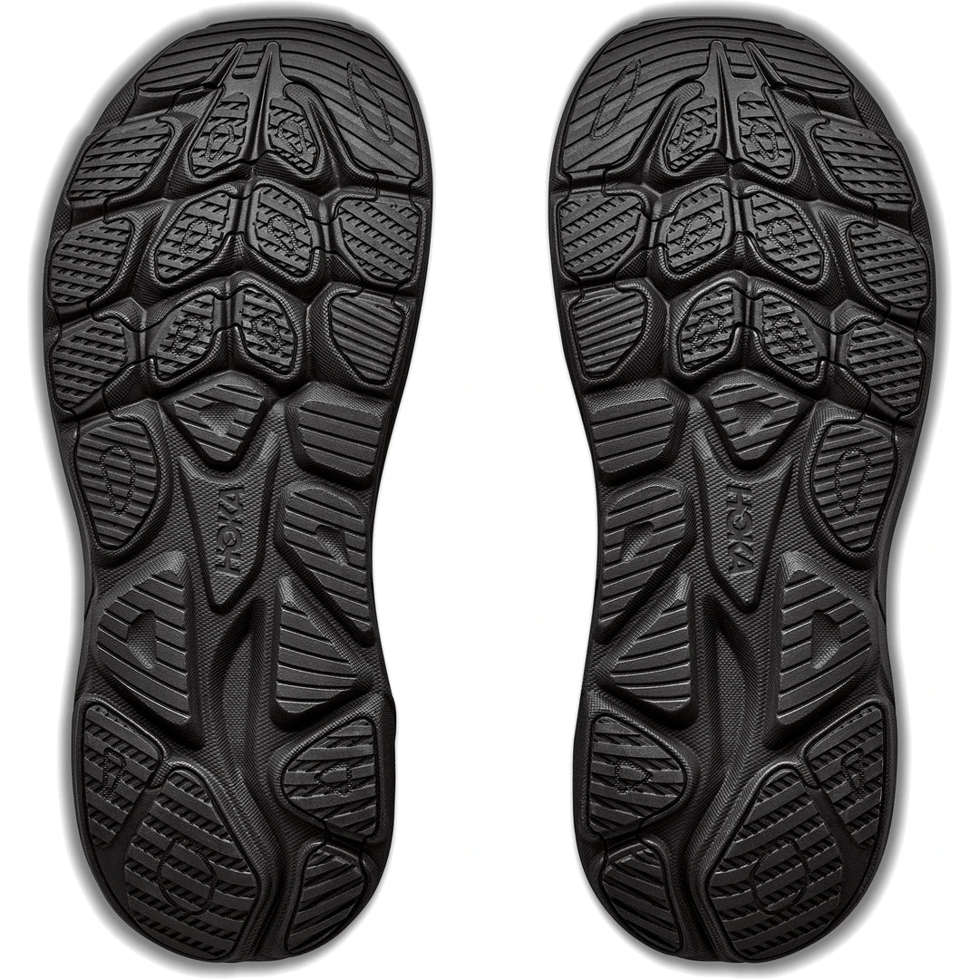 Outsoles of a pair of HOKA Men&