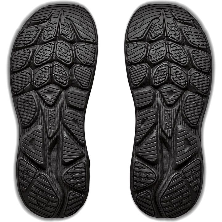 Outsoles of a pair of HOKA Men&