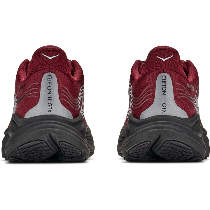 Rear view of a pair of HOKA Men&