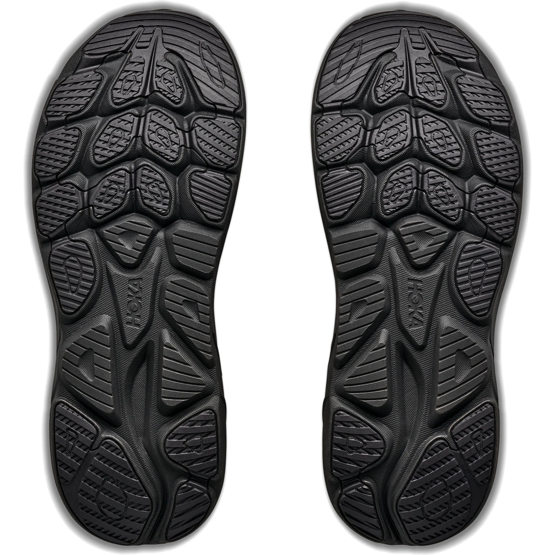 Outsoles of a pair of HOKA Men&
