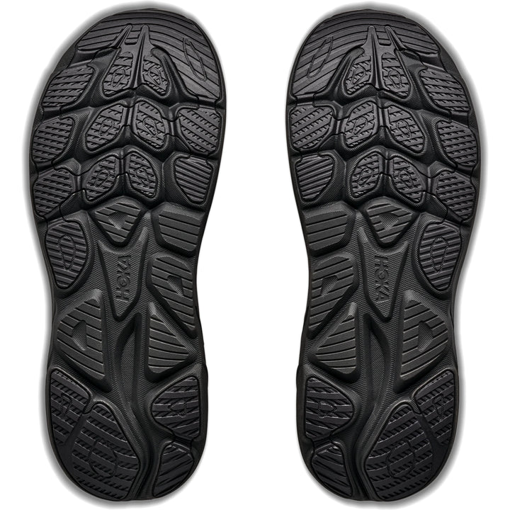 Outsoles of a pair of HOKA Men&
