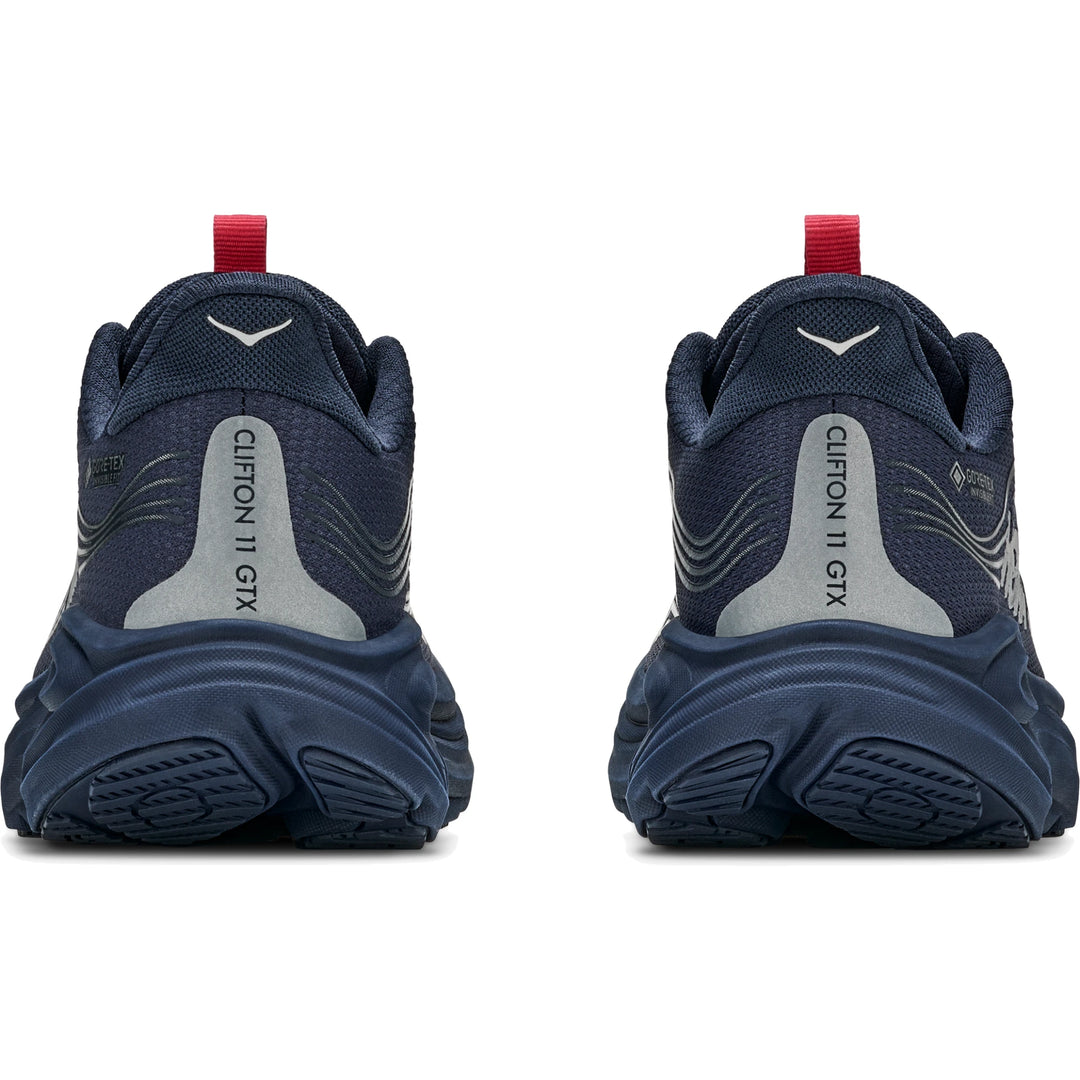 Rear view of a pair of HOKA Women&