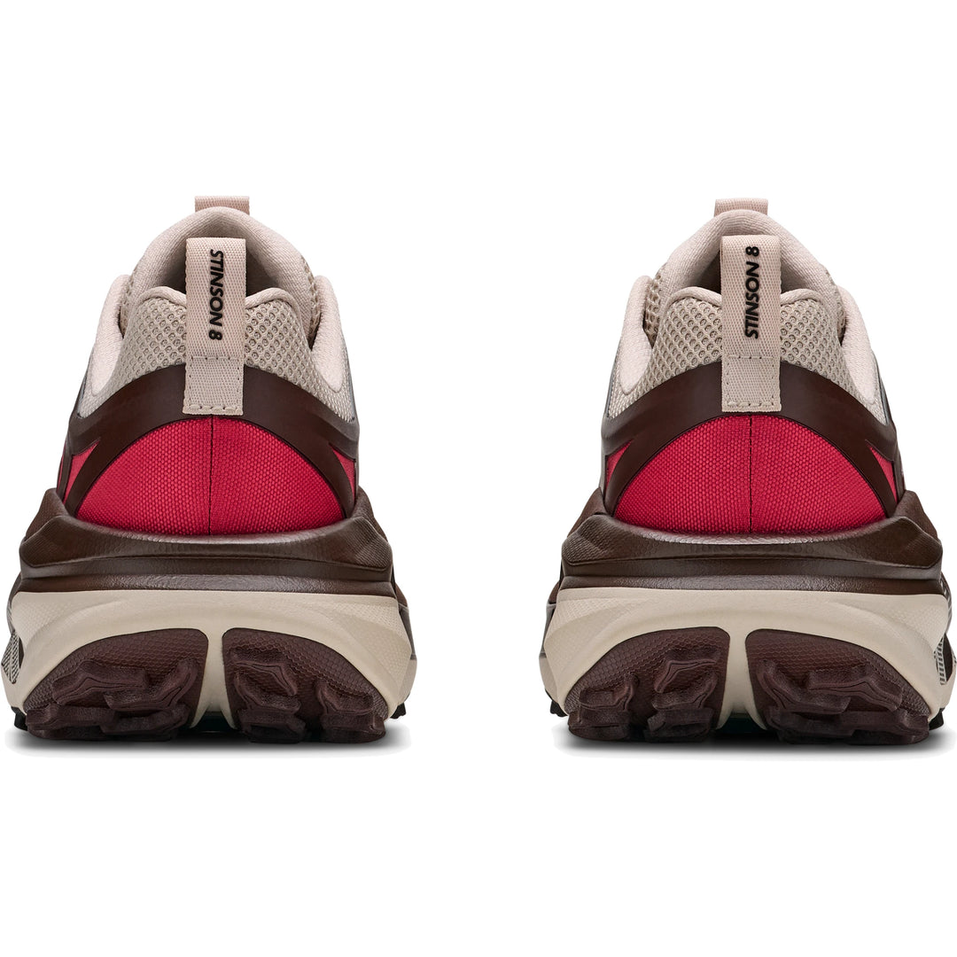 Rear view of a pair of HOKA Men&