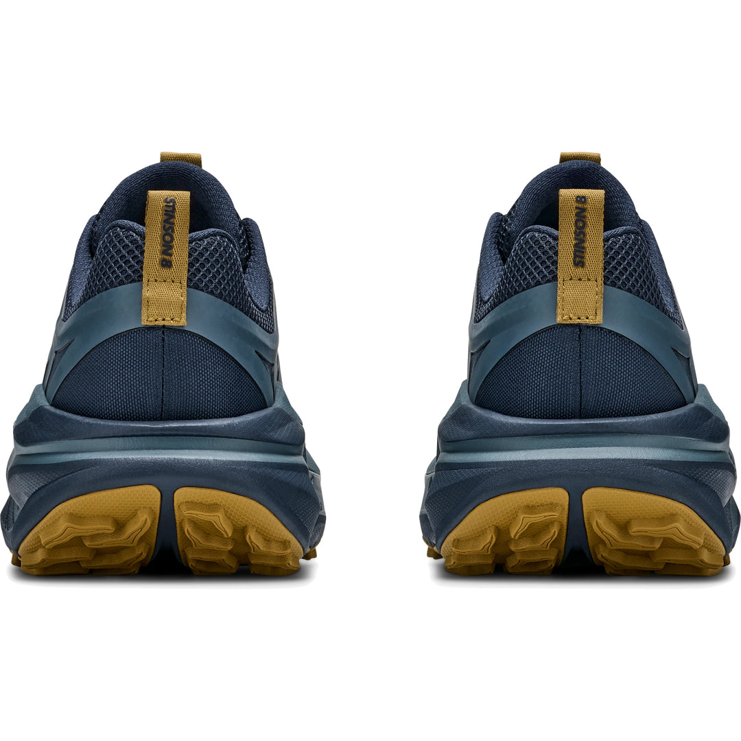 Rear view of a pair of HOKA Men&