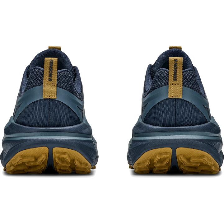 Rear view of a pair of HOKA Men&
