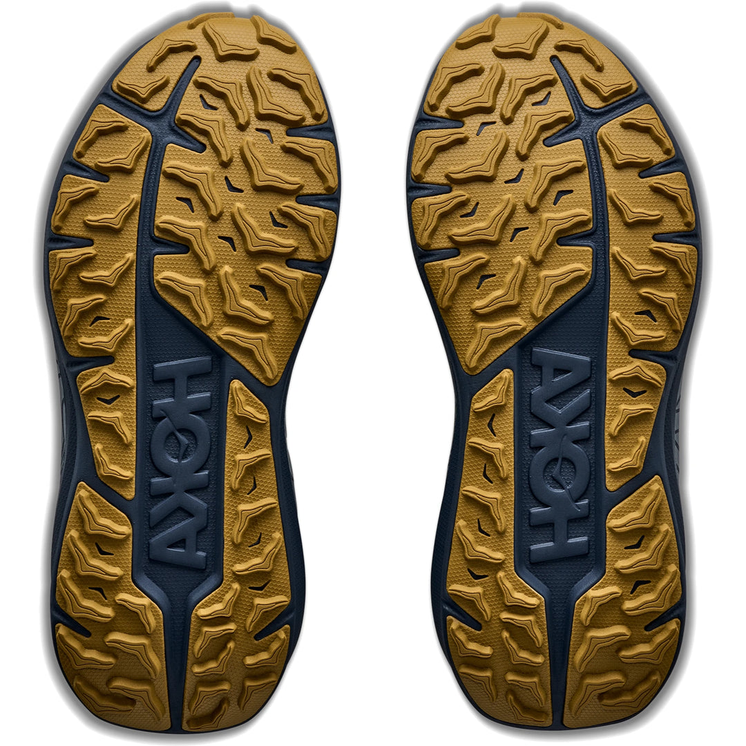 Outsoles of a pair of HOKA Men&