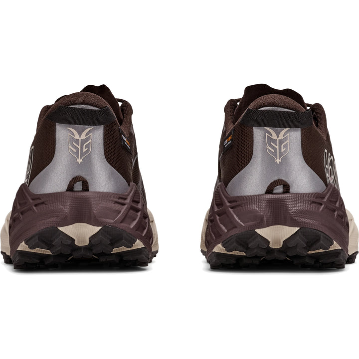 Rear view of a pair of HOKA Men&