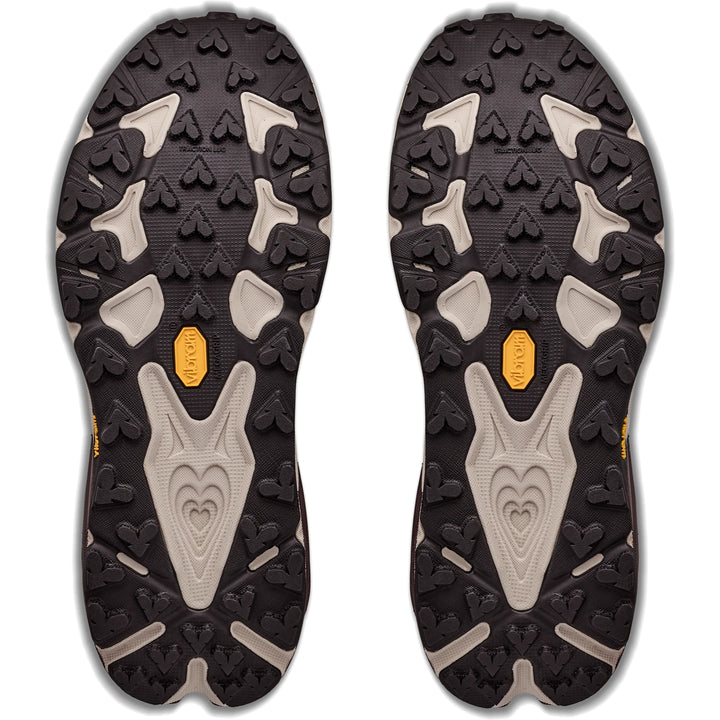 Outsoles of a pair of HOKA Men&
