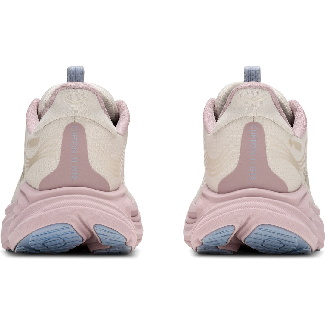 Rear view of a pair of HOKA Women&