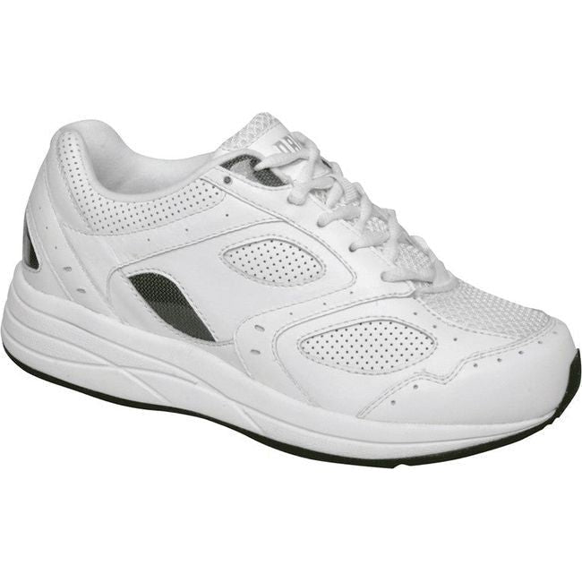 Drew Women's Flare Shoe White Leather Perf/White Mesh 10285-21