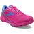 Brooks Women's Ghost 15 Running Shoe PINK GLO/BLUE/FUCHSIA 120380-606