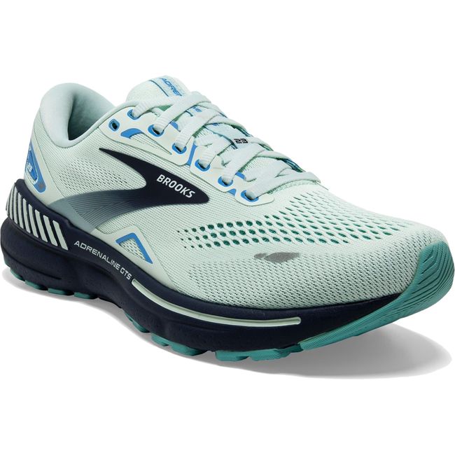 Brooks Women's Adrenaline GTS 23 Running Shoe Blue Glass/Nile Blue/Marina 120381-471