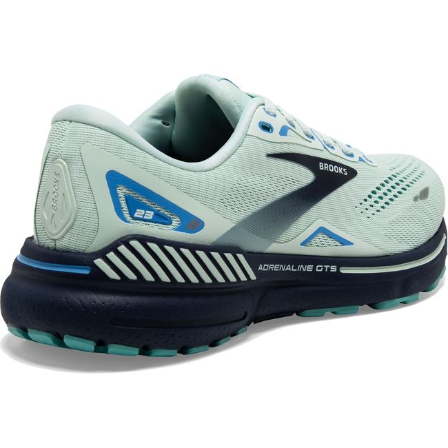 Brooks Women's Adrenaline GTS 23 Running Shoe Blue Glass/Nile Blue/Marina 120381-471
