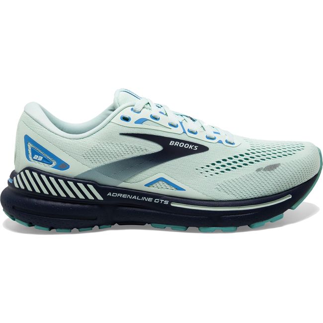 Brooks Women's Adrenaline GTS 23 Running Shoe Blue Glass/Nile Blue/Marina 120381-471