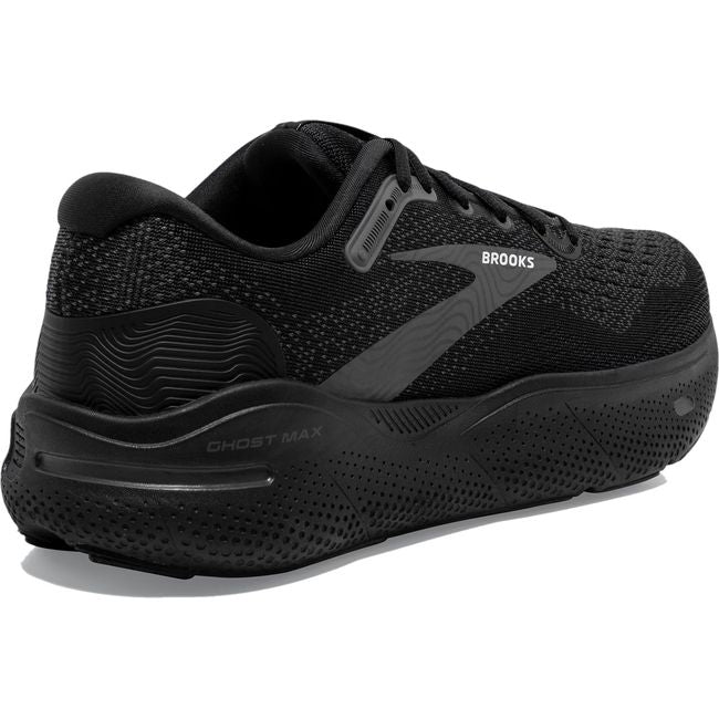 Brooks Women's Ghost Max Running Shoe BLACK/BLACK/EBONY 120395-020