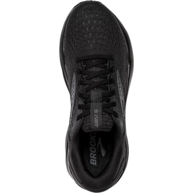 Brooks Women&#39;s Ghost 16 Running Shoe Black/Black/Ebony 120407-020