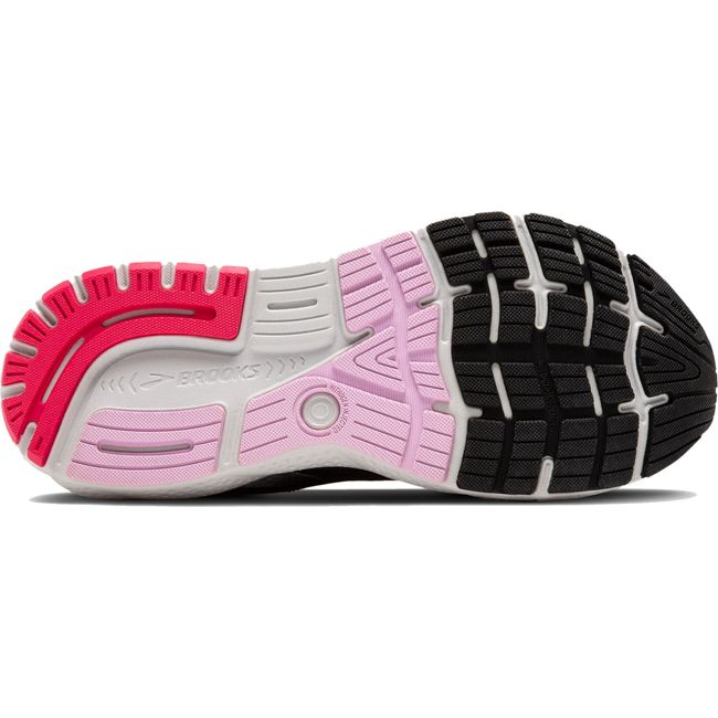 Brooks Women&#39;s Ghost 16 Running Shoe Black/Ebony/Raspberry 120407-051