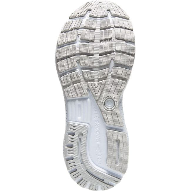 Brooks Women&#39;s Ghost 16 Running Shoe White/White/Grey 120407-151