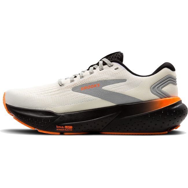 Brooks Women's Glycerin 21 Running Shoe Ecru/Orange/Black 120408-157