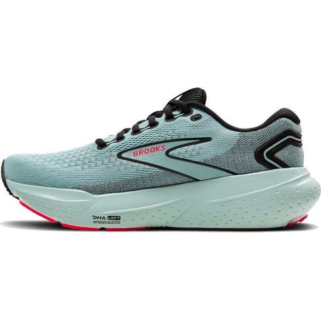 Brooks Women's Glycerin 21 Running Shoe Cloud/Black/Pink 120408-410