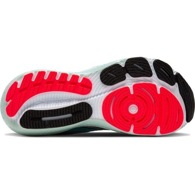 Brooks Women's Glycerin 21 Running Shoe Cloud/Black/Pink 120408-410