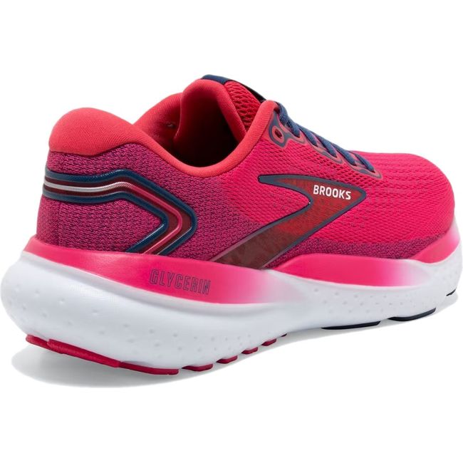 Brooks Women's Glycerin 21 Running Shoe RASPBERRY/ESTATE BLUE 120408-630