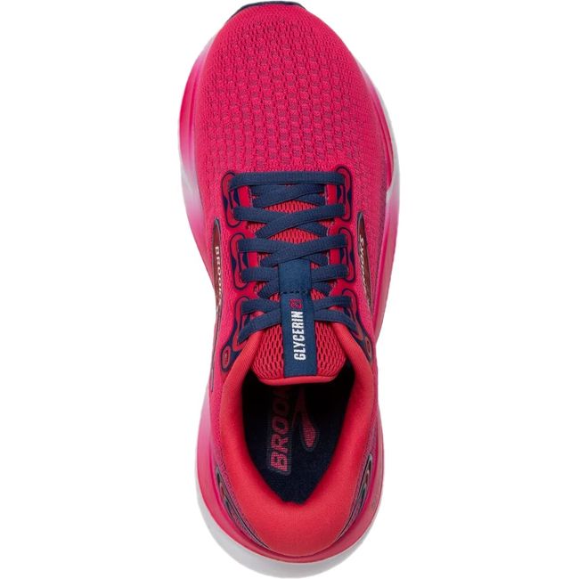 Brooks Women's Glycerin 21 Running Shoe RASPBERRY/ESTATE BLUE 120408-630
