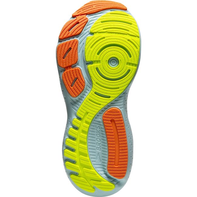 Brooks Women's Glycerin GTS 21 Running Shoe COCONUT/AQUA/AUTUMN SUNSET 120409-195