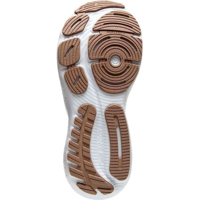 Brooks Women&#39;s Glycerin StealthFit 21 Running Shoe White/Grey/Black 120410-135