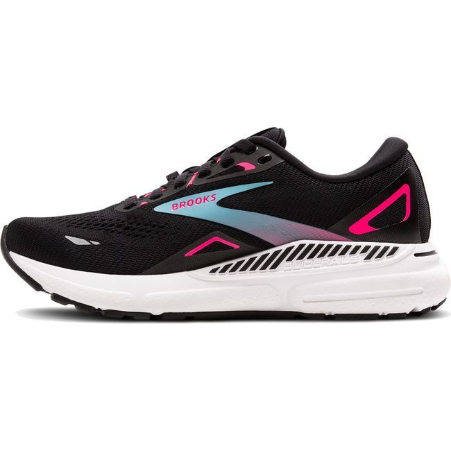 Brooks Women&#39;s Adrenaline GTS 23 GTX Running Shoe Black/Knockout Pink/Aqua120413-082