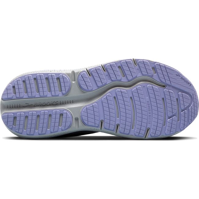 Brooks Women's Ghost Max 2 Running Shoe Ebony/Sweet Lavender/Alloy 120420-005