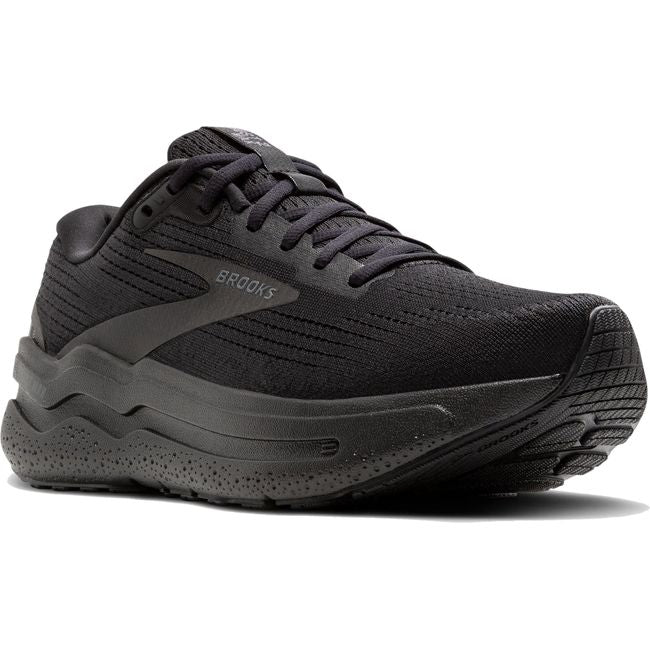 Brooks Women's Ghost Max 2 Running Shoe Black/Black/Ebony 120420-020