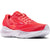 Brooks Adrenaline GTS 24 running shoe in red with white and light purple sole