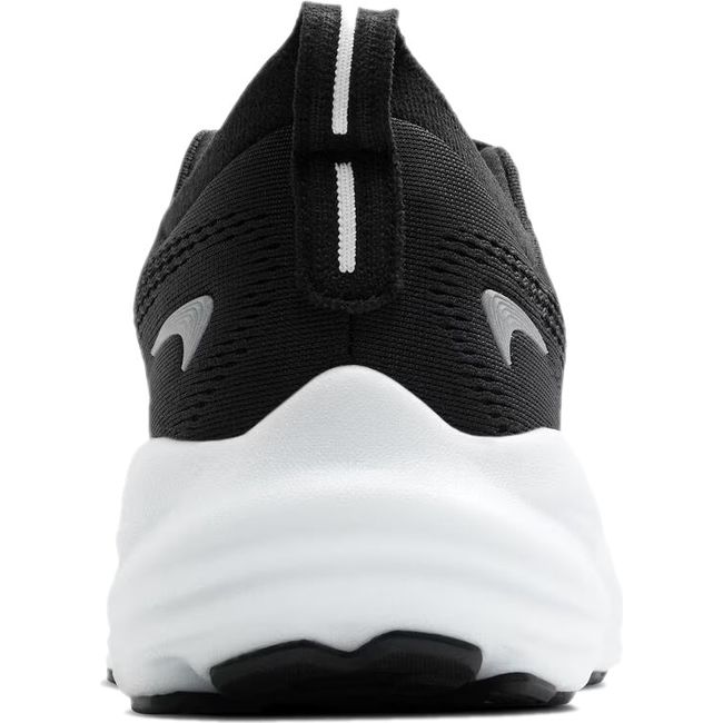 Heel of Brooks Women's Glycerin 22 Running Shoe in black and white