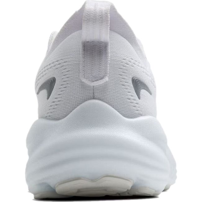 Heel of Brooks Women's Glycerin 22 Running Shoe in all white