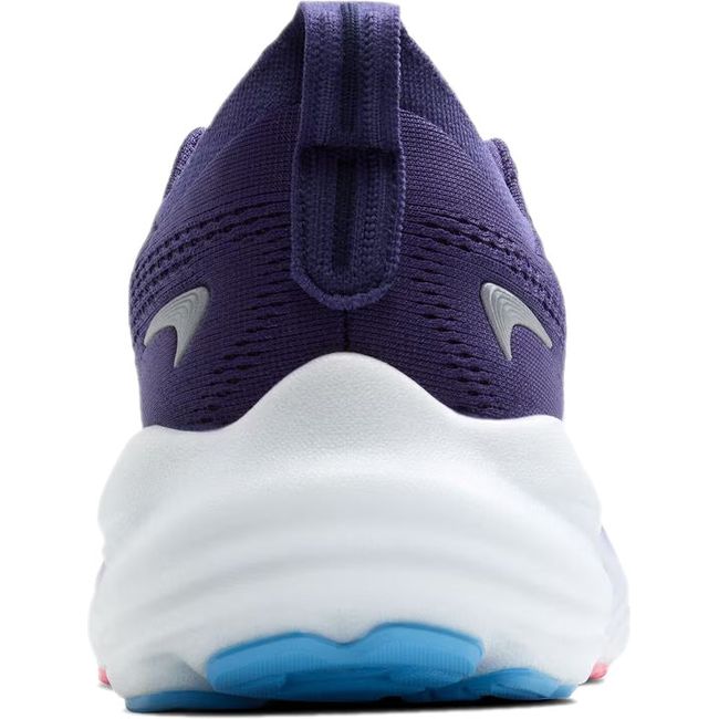 Heel of Brooks Women's Glycerin 22 Running Shoe in peacoat purple