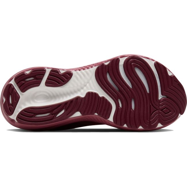 Sole of Women's Brooks Glycerin 22 Running Shoe in Berry Burgundy Rose