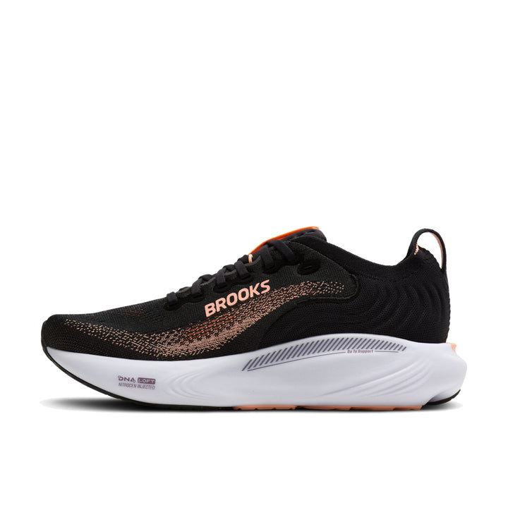 Medial side profile of Brooks Adrenaline GTS 25 women&