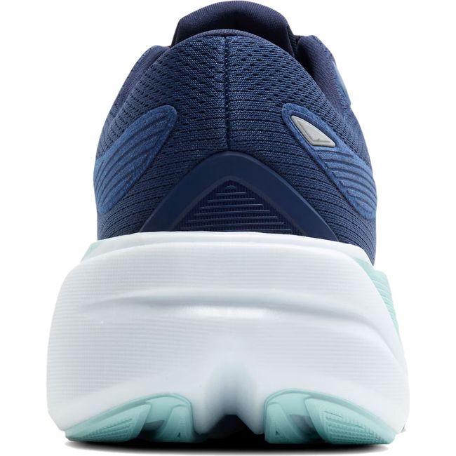 Heel of Women's Brooks Ghost Max 3 Walking and Running Shoe in Navy Peacoat Clearwater