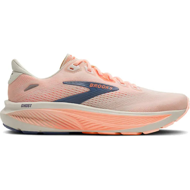 Lateral profile of Brooks Ghost 18 women&