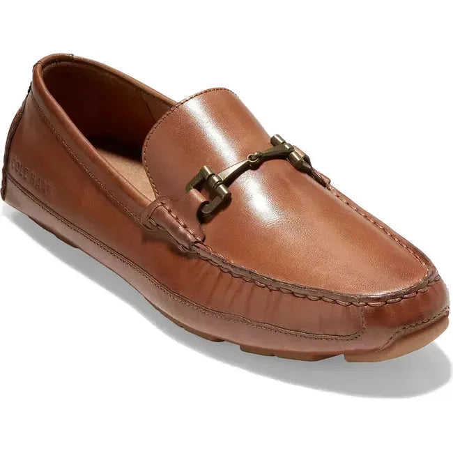 Cole Haan Men's Wyatt Bit Driver Loafer British Tan Leather C35784