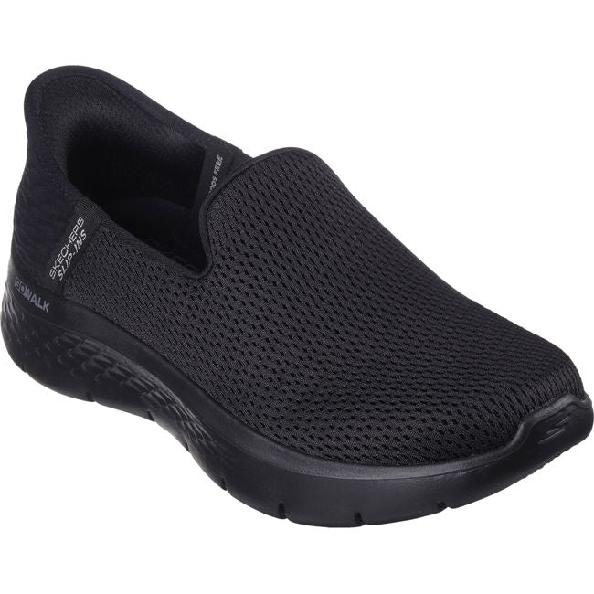 Skechers Women's Go Walk Flex Slip On Shoe Black 124963-BBK