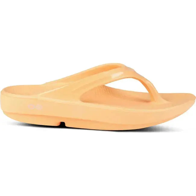 Oofos Women's OOlala Sandal Glow Orange 1400GLOW