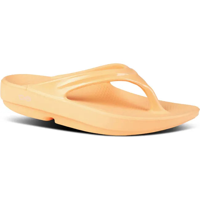 Oofos Women's OOlala Sandal Glow Orange 1400GLOW
